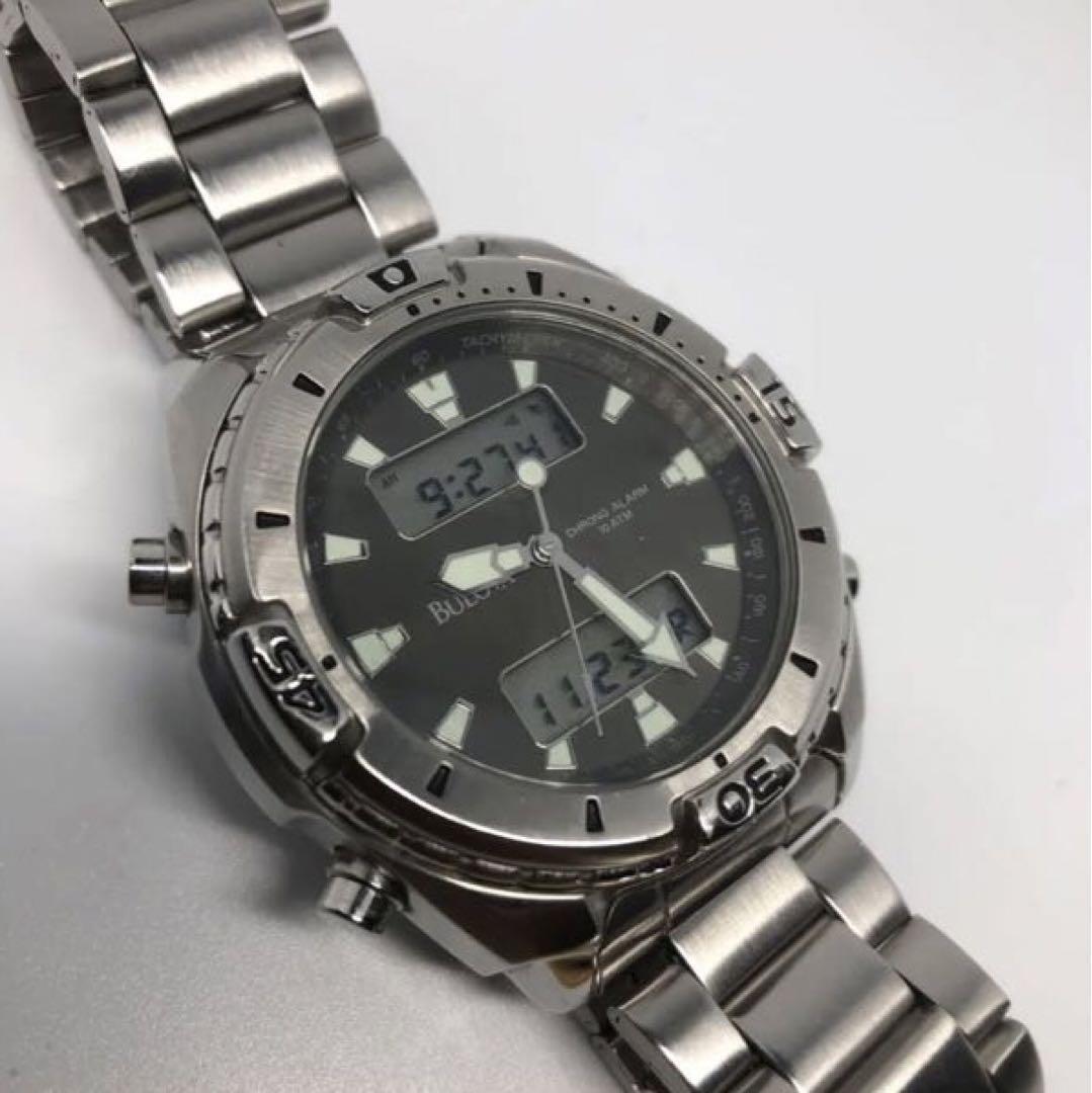 Bulova 10AMT Chrono Alarm Watch - Rare, Condition, No Accessories 
