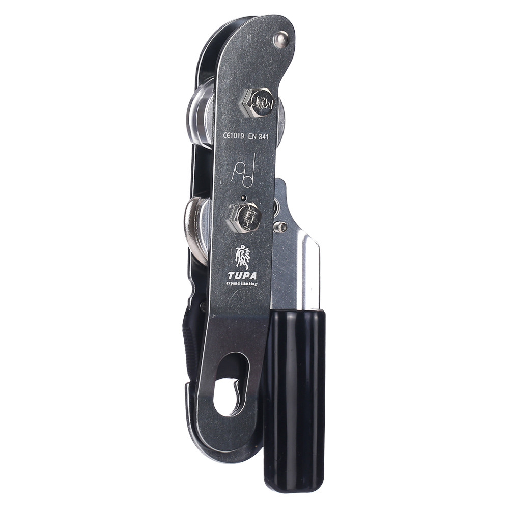 Rock Climbing Selfbraking Descender Belay Device Arborist Rappelling