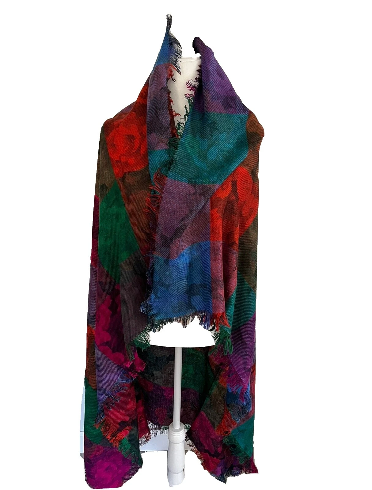 Stole 100% Wool Vintage Scarves & Wraps