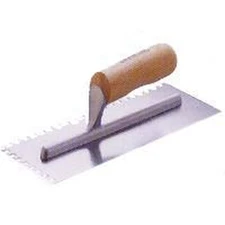 NEW MINTCRAFT 4 1/2 X 11" 1/4"   SQUARE NOTCH CONCRETE  TROWEL 6528277