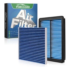 Kit Filtro Aria Abitacolo e Motore Forccord Hyundai Sonata 15-19 2.4L Carbone Attivo