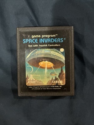 Space Invaders Atari 2600 Video Game Classic Retro Arcade Shooter