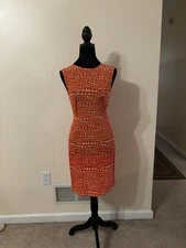 Stella McCartney Women's Sleeveless Dress; Red Print