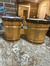 One Set Of Mark 11 Wooden Bongos