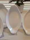 Set of (6) Pillivuyt France Au Gratin Porcelain White Oval Pan W/Handles French — photo 7