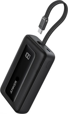 Anker portables Ladegerät, 10.000mAh 30W Powerbank, USB-C In und Out, Akkupack