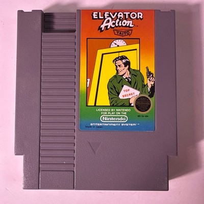 Elevator Action Nintendo NES Video Game Classic Retro Taito Arcade