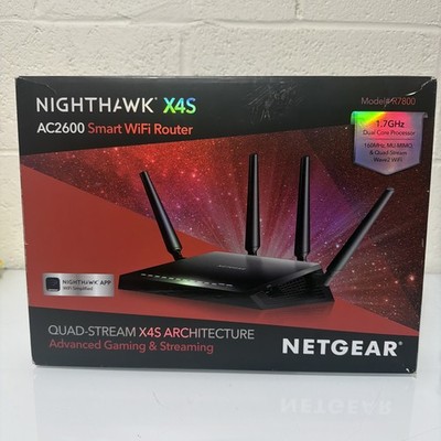 NETGEAR Nighthawk X4S AC2600 R7800-100NAS MU-MIMO Dual-Band Router 2533Mbps