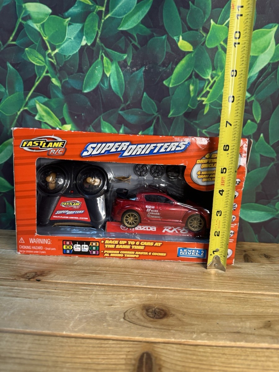 Fast Lane RC Super Drifters Mazda RX-8 Remote Control Car 1:32