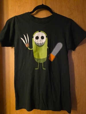 Dumb Ways To Die Clod black t-shirt size small 2000's