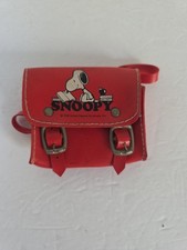 Vintage Little Snoopy Backpack 3' x 3" Old. RARE.