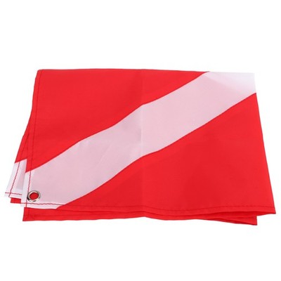 Dive Flag Scuba Diving Spearfishing Freediving Diver Down Boat 50x35cm Recta SET