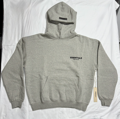 Fear of God Essentials Hoodie (SS22) Dark Oatmeal BRAND NEW with