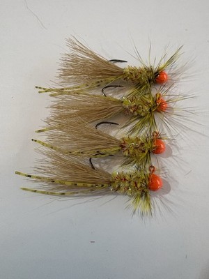 hand tied crappie jigs 1/16