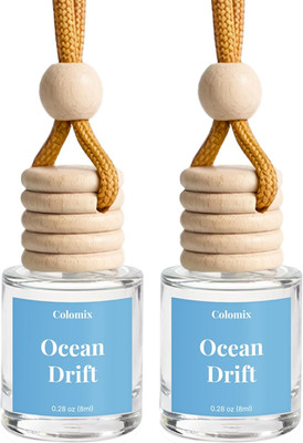 Ocean Drift Car Air Fresheners, 2 Packs, Hanging Car Diffuser | IFRA Certified C