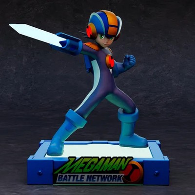 Megaman Exe Figure / Statue various sizes