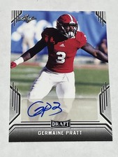 2019 Leaf Draft Football Autographs - Germaine Pratt RC - NC State Wolfpack