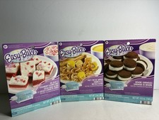 Easy Bake Refill Lot Of 3-Pretzel Dippers, Red Velvet Cake Brownie Sandwiches