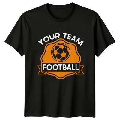 Dein Team Fußball T-Shirt Teamsport Fußball Geschenk für Sie und Ihn