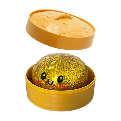 Große/Große Glitzerknödel Quetschspielzeug Mystery Blindbox Dutt Stressabbau