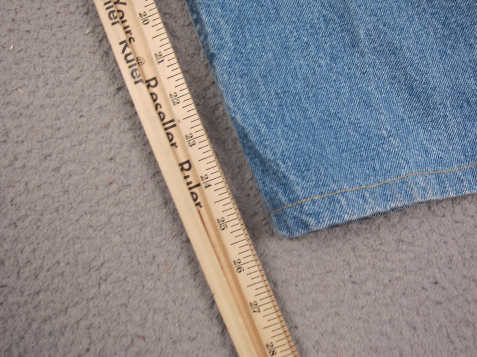 Vintage Carhartt Jeans Adult W 36 L 30 Blue Straight Relaxed Fit Denim Mens 90s thumbnail 20