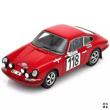 Porsche 911S Rally Monte Carlo 1970 HJ Walter H Rack 1/43 Diecast Car