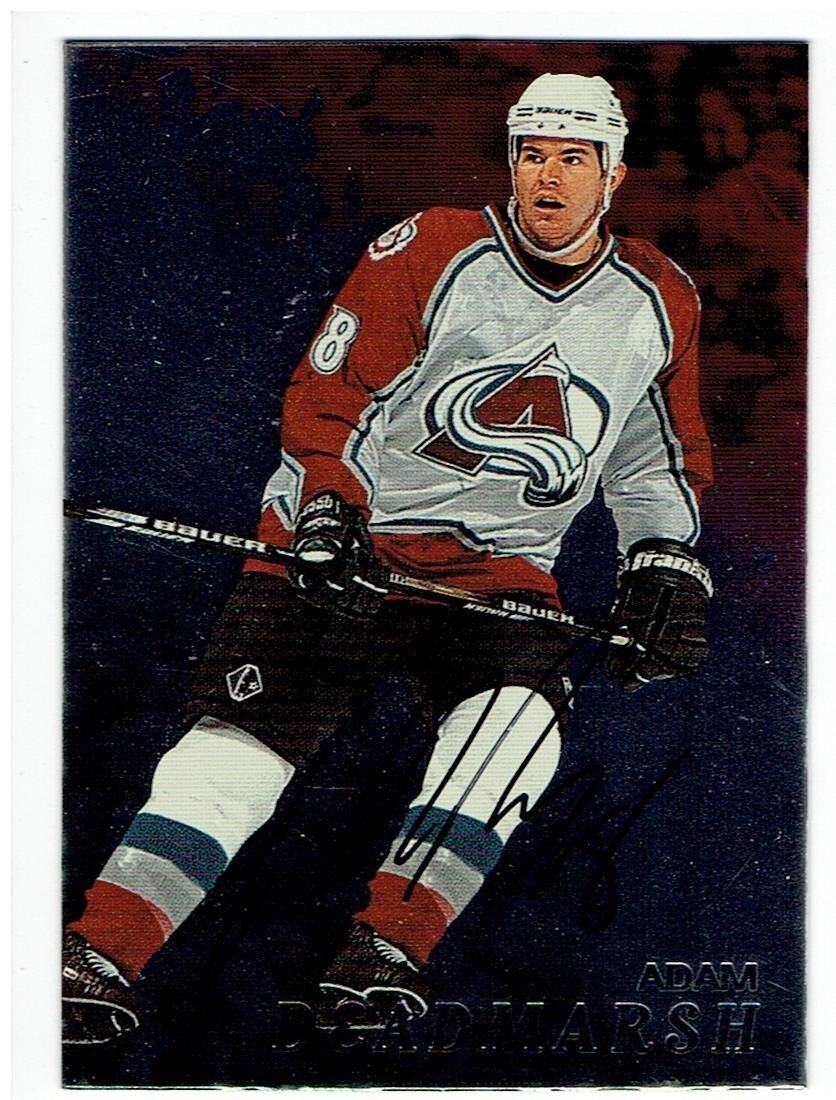 Adam Deadmarsh 1998-99 Be A Player Autographs #36 