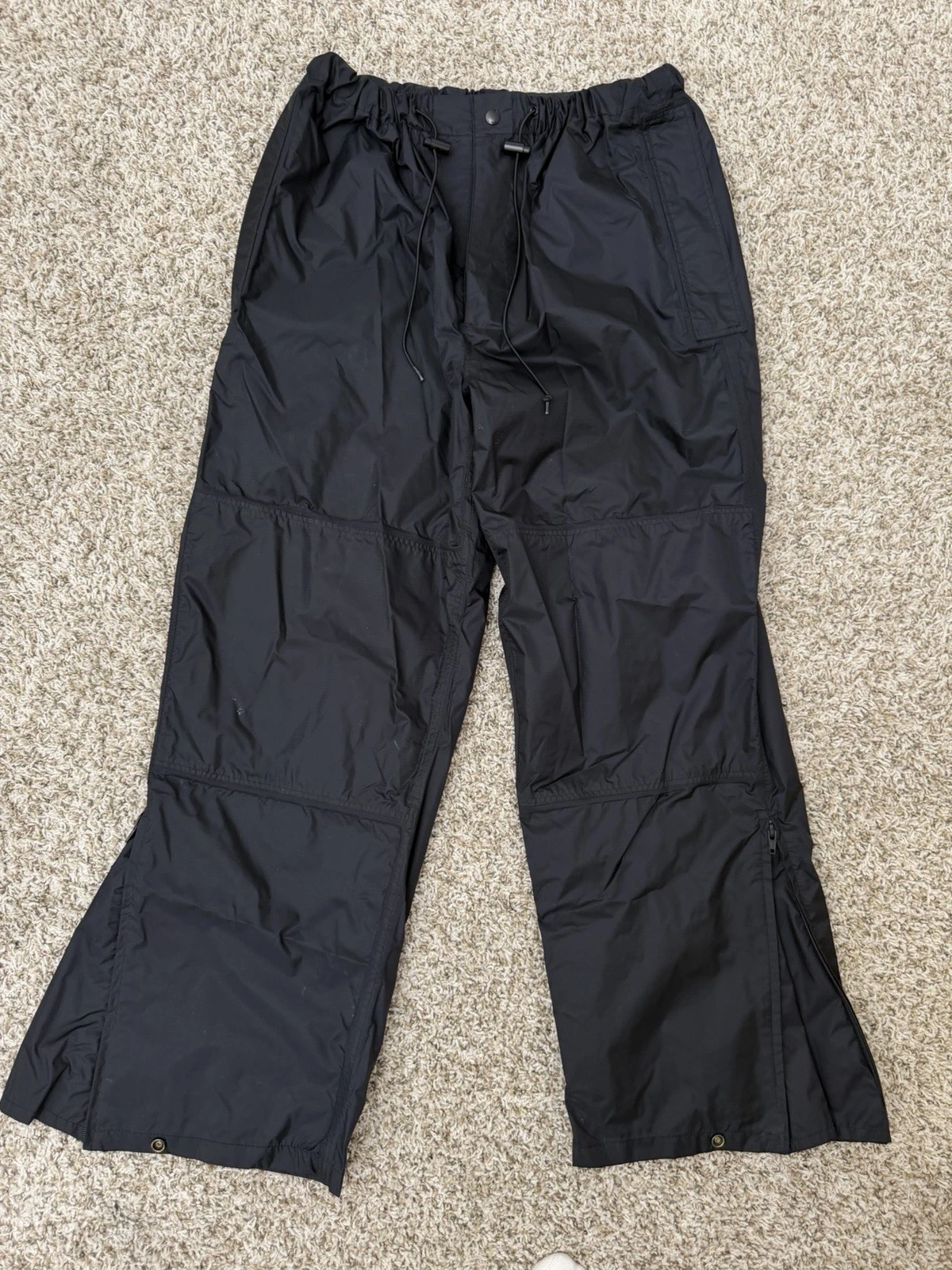 Bass Pro Shops Rain Pants Mens Sz Medium Black Nylon Outdoors Fishing Hiking
Opens in a new window o