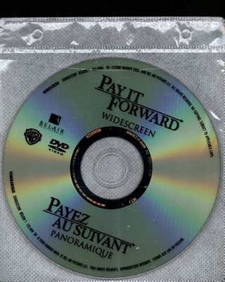 Pay It Forward (2000) DVD *DISC ONLY* = REGION 1 - Helen Hunt