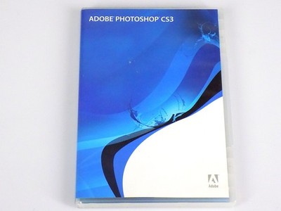 Genuine Adobe Photoshop CS3 Windows Graphic Design Software DVD with Serial Number
