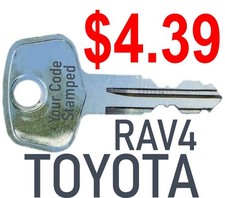TOYOTA RAV4 Roof Rack Replacement Key Lock Cargo Luggage Box Carrier Rails 11-29