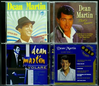 Dean Martin 4 CD Set Winedrinker That's Amore Volare Gold Vol. 1 Vegas Set