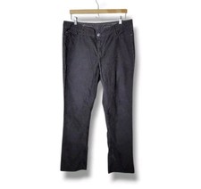 Eddie Bauer Womens Brown Corduroy Pants Modern Fit Classic Stretch NWT Size 14