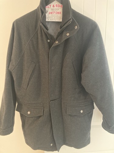 The Dakota Saks Fifth Avenue LORO PIANA ICER STORM SYSTEM WOOL Coat Jacket M
