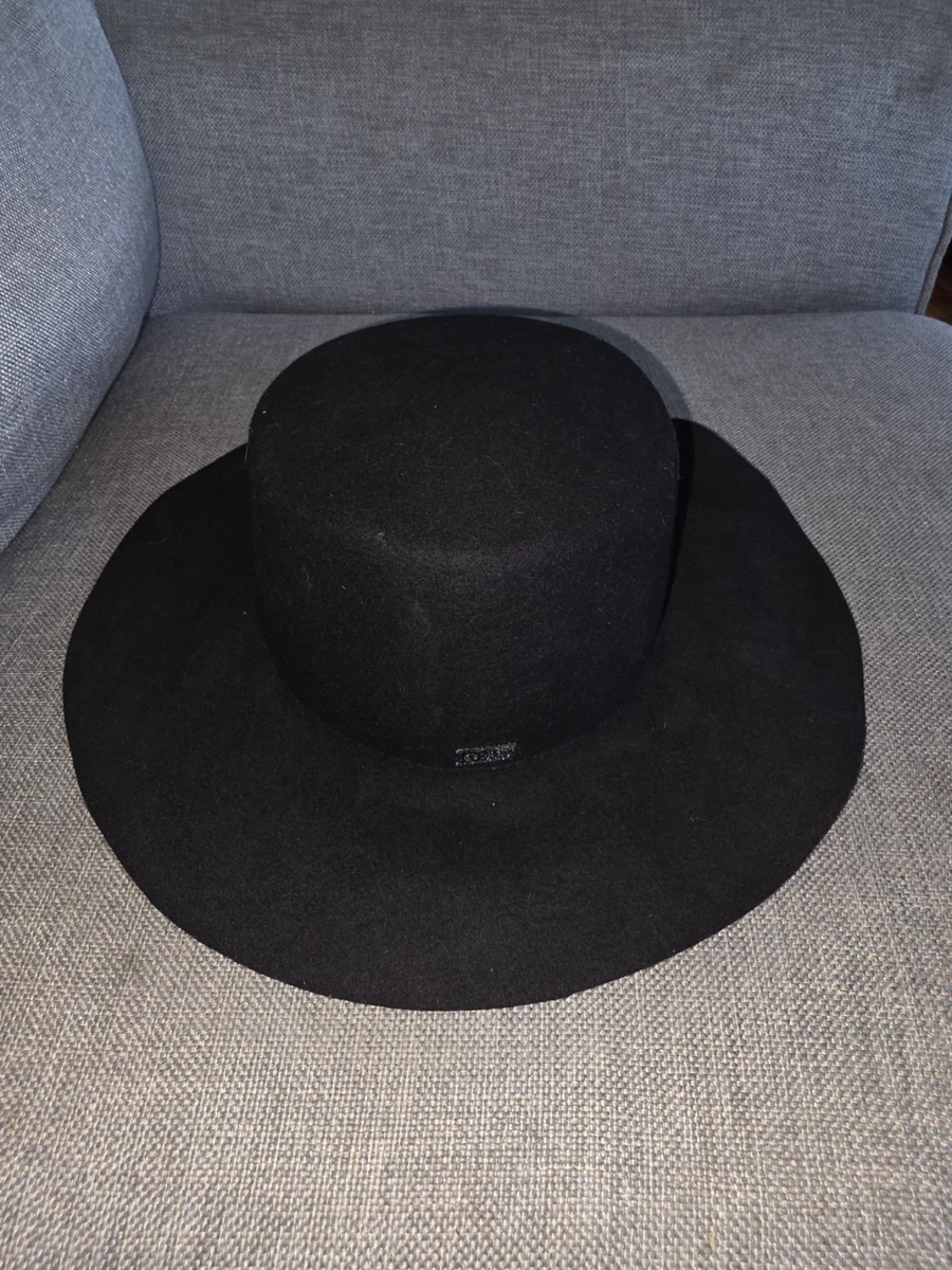 Betmar New York Wool Felt Hat Bundle 3pc Black Olive Plum Fedora Wide Brim Betmar Felt Black Hats for Women for sale | eBay main image 4