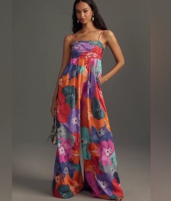 Hutch The Mabel Sleeveless Wide-Leg Jumpsuit Size Large