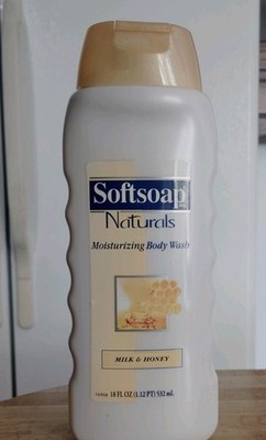 NOS 1990s Softsoap Naturals Ultra Moisturizing Body Wash  Discontinued 18 Oz USA