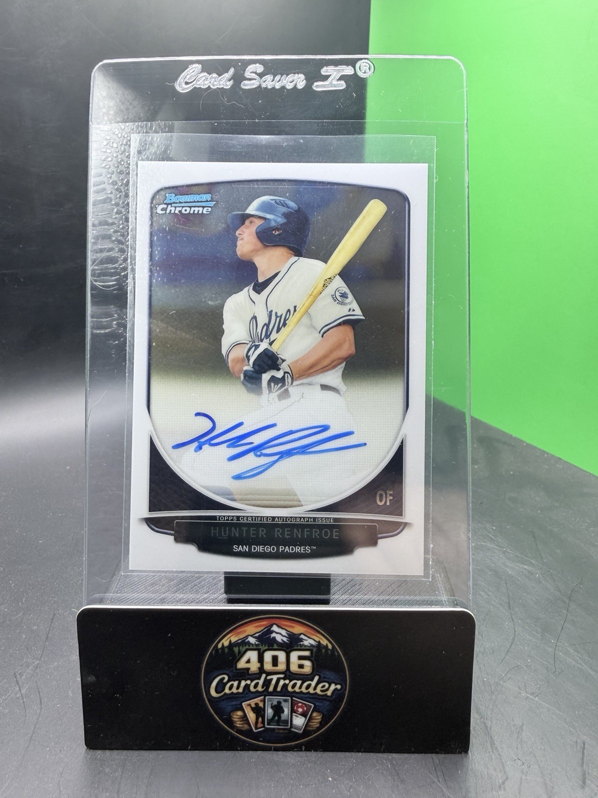 2013 Bowman Draft Picks & Prospects Hunter Renfroe Auto Chrome Autograph #BCA-HR