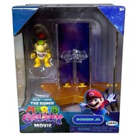 Jakks Pacific Super Mario Galaxy Movie Bowser Jr Mini-Figur Sternenwerfer NEU