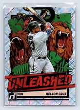 2021 Donruss #UNL12 Nelson Cruz Unleashed Diamond Minnesota Twins
