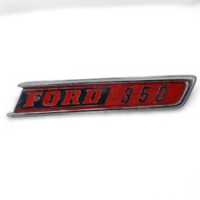 Vintage Fomoco 1967 Ford F-350 Hood Right Side Emblem C7tb-16720-c 24573 Oem