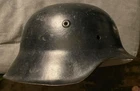 WWII WW2 WEHRMACHT MILITARY GERMAN ARMY HEER LW KM M42 STAHLHELM STEEL HELMET