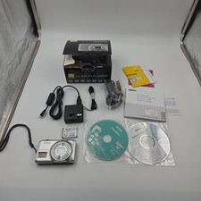NIKON COOLPIX S6500 16.0MP DIGITAL CAMERA 16MP 12X ZOOM EXTRAS COMPLETE IN BOX