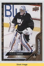 2016-17 Upper Deck Compendium Gold Thomas Greiss #463 READ 4i0