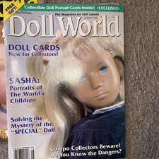 Vtg 1992 Doll magazines Doll World Lot of 2