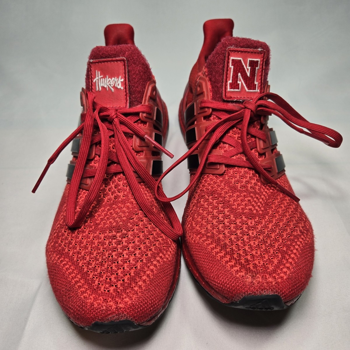 Adidas ULTRABOOST 1.0 Red NCAA Pack Nebraska Cornhuskers Shoes