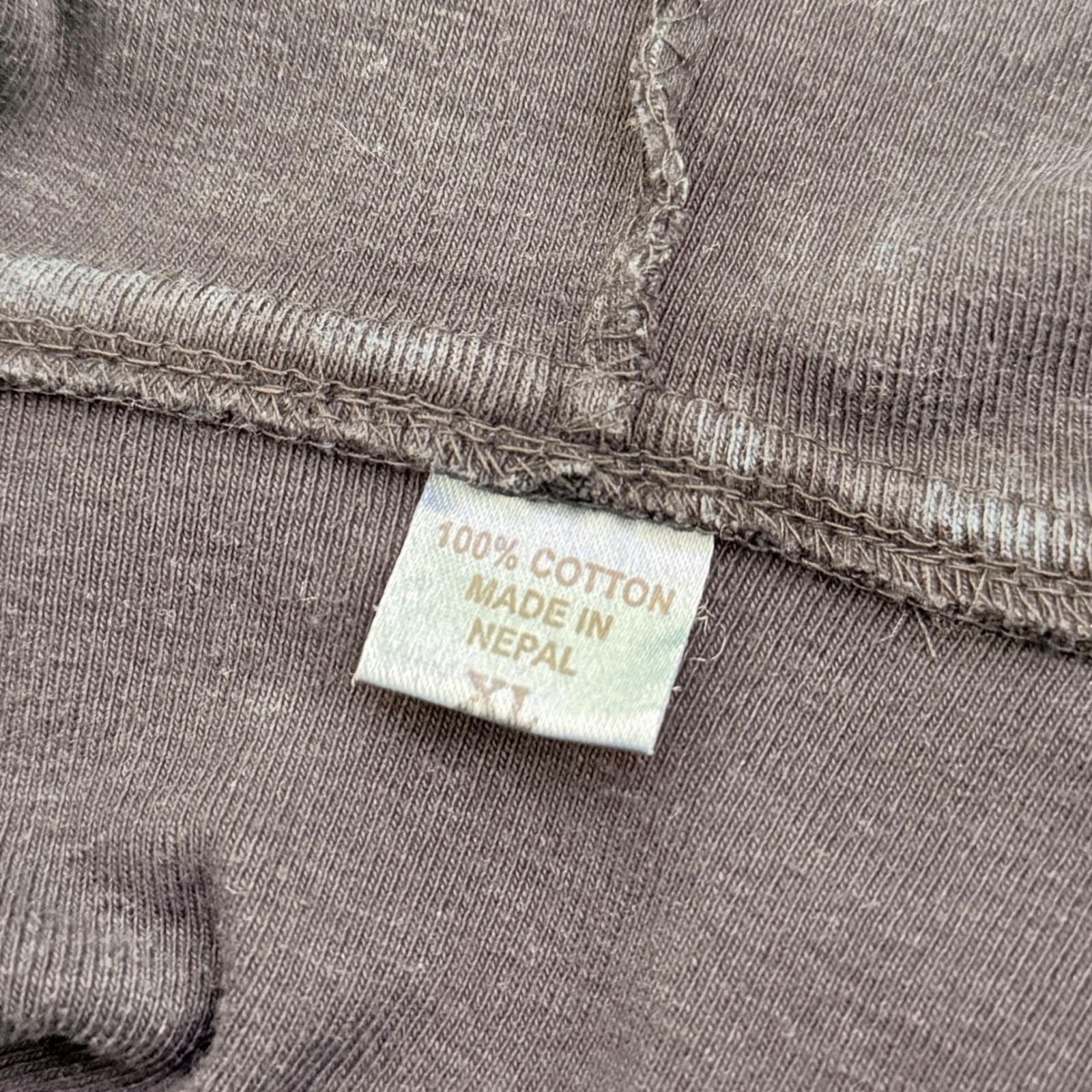 Stonewashed Pixie Core Patchwork Hoodie Jacket Bl… - image 9