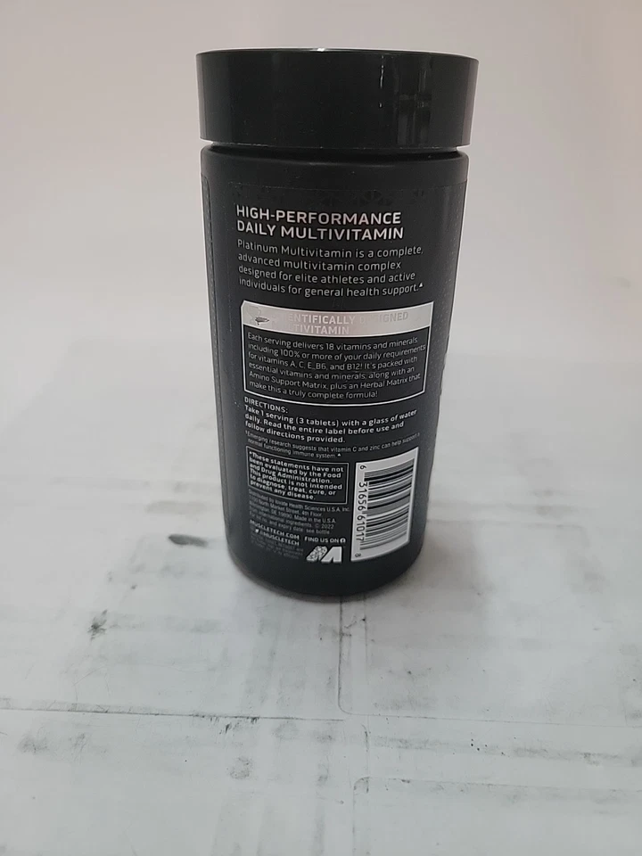 Multivitamínico Platino, 90 Comprimidos Exp 5/28 Foto 4 de 4