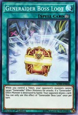 Yu-Gi-Oh TCG MYFI-DE036 SR Generaider Boss Beute Mystische Kämpfer
