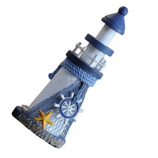 Rustic Decor Lighthouse Party Decorations Minature Tall Centerpiece
